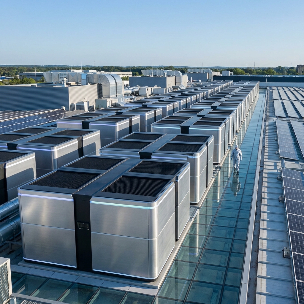 Critical HVAC - Data centres and large-scale commercial cooling. Focus on PUE reduction and rigorous Legionella compliance.