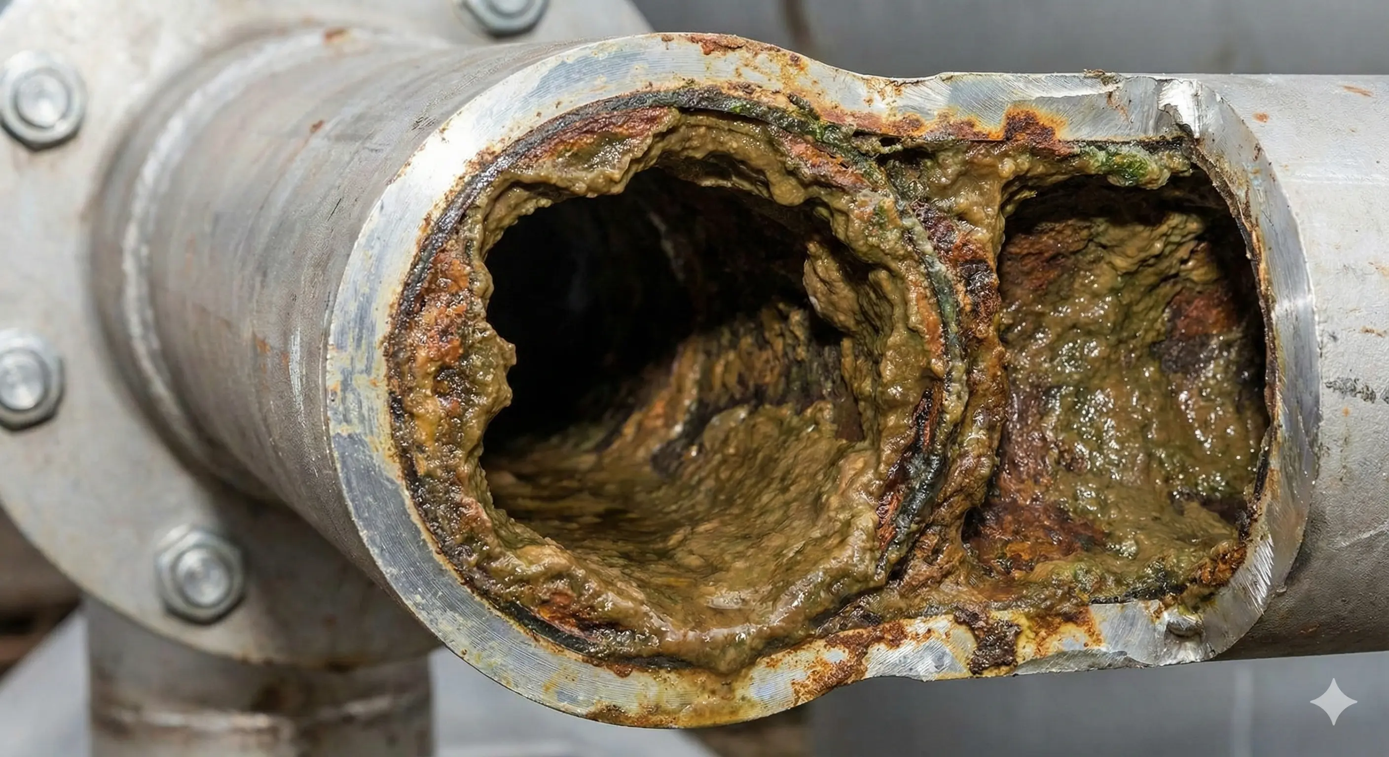 Industrial cooling water system