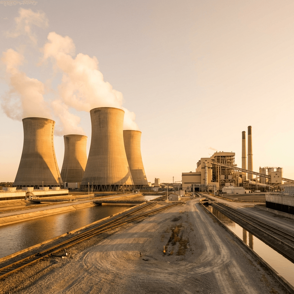 Wet-cooled power station cooling tower